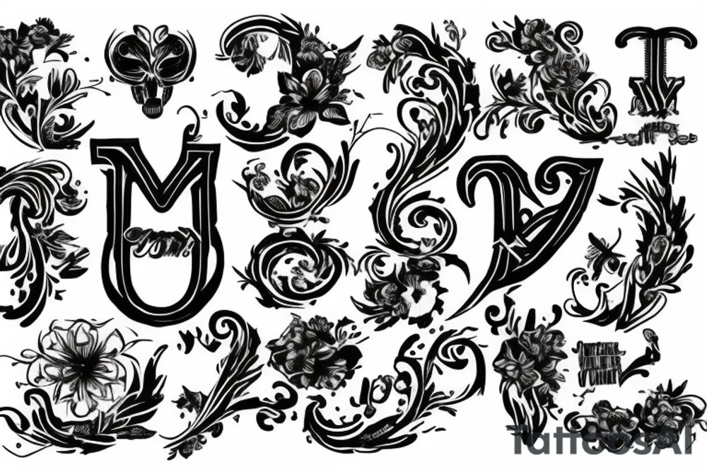 V V V tattoo idea