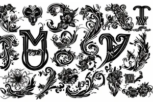V V V tattoo idea