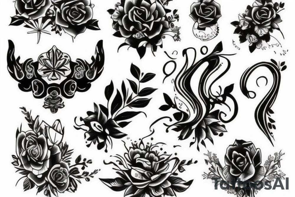 V V V tattoo idea