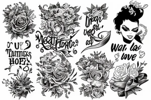 I want the tattoo to show how I would do anything for the ones I love tattoo idea