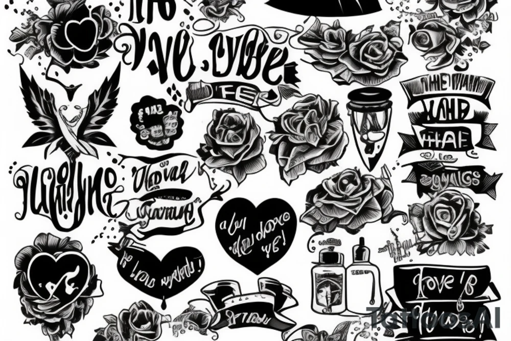 I want the tattoo to show how I would do anything for the ones I love tattoo idea