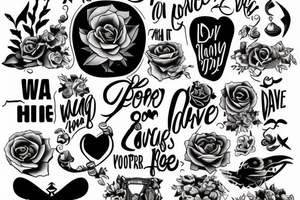 I want the tattoo to show how I would do anything for the ones I love tattoo idea