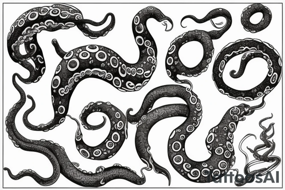 tentacle tattoo idea