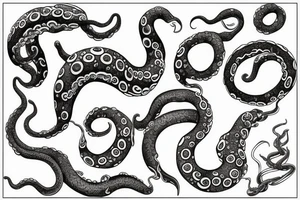 tentacle tattoo idea
