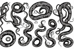 tentacle tattoo idea