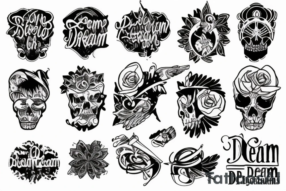 road to the dream tattoo idea
