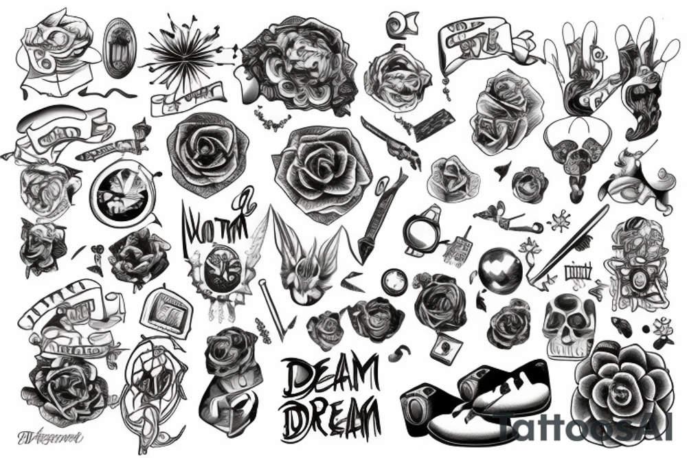 road to the dream tattoo idea