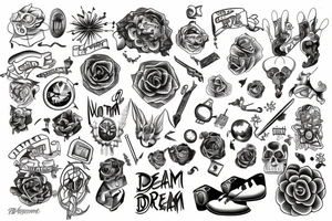 road to the dream tattoo idea