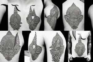 name "pranay" in a unique way ,not used until now tattoo idea