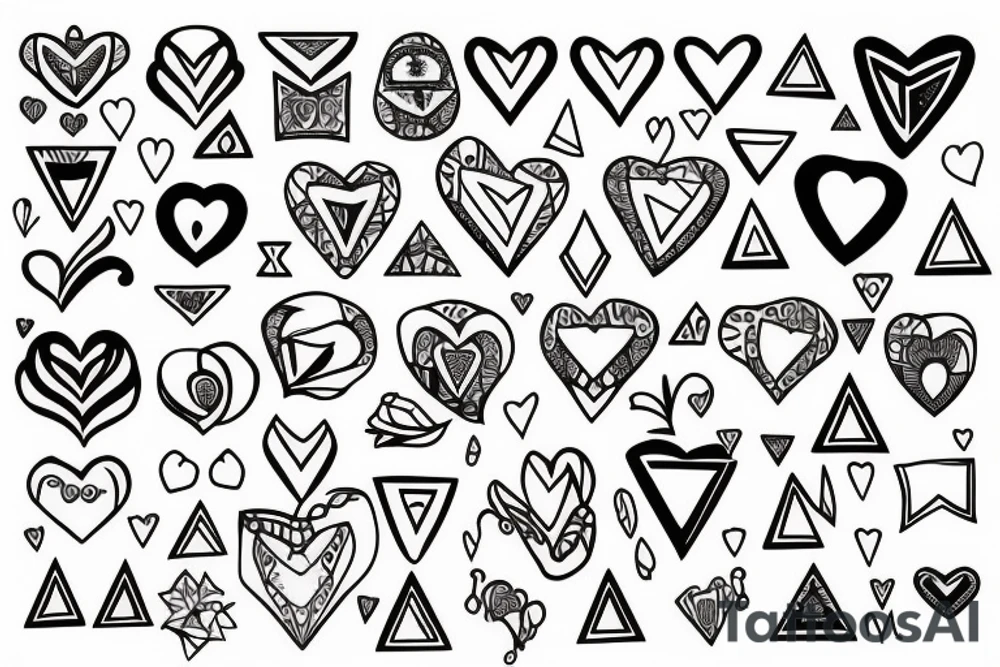 heart in hand tattoo idea