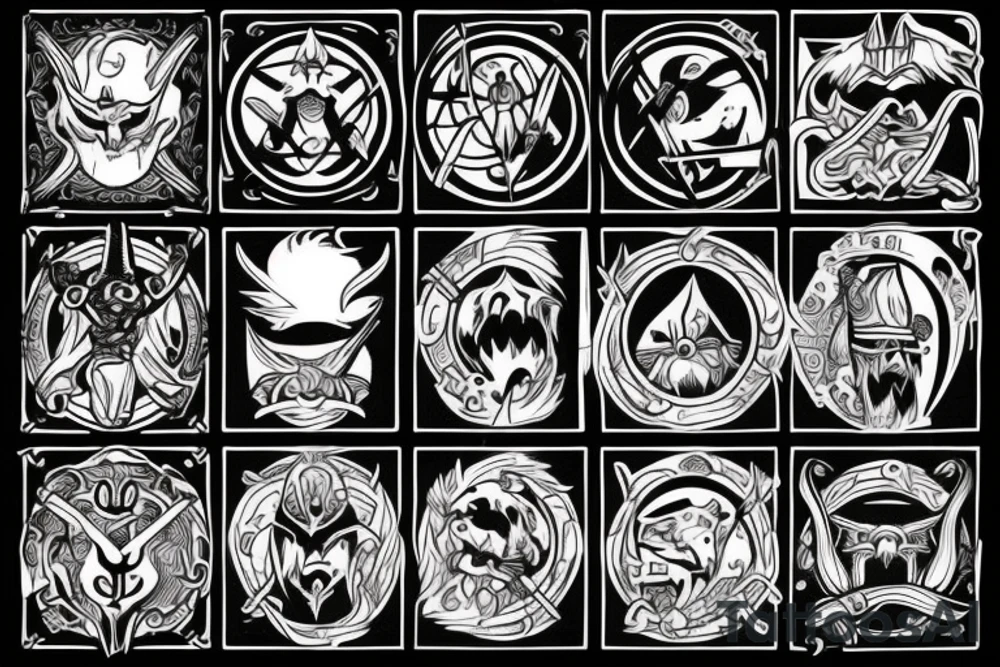 Viking themed tattoo idea