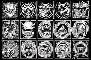 Viking themed tattoo idea