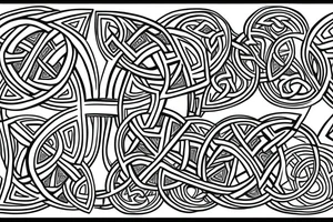Triquetra, arm, celtic, bands tattoo idea