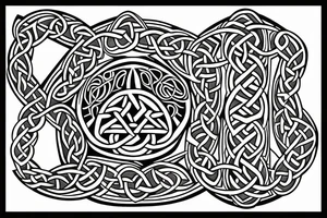 Triquetra, arm, celtic, bands tattoo idea