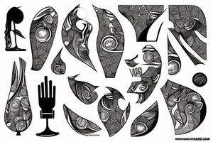 Brazil
Bossa nova tattoo idea