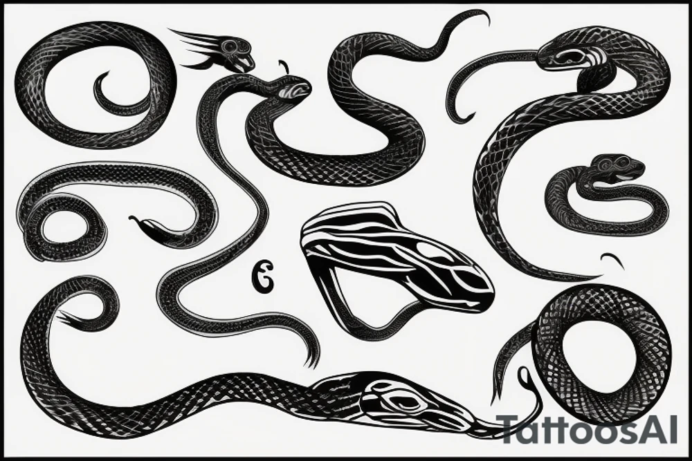 snake tattoo idea