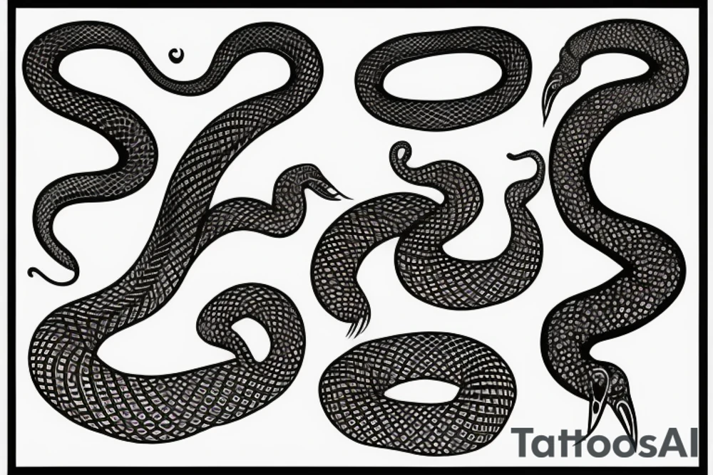 snake tattoo idea