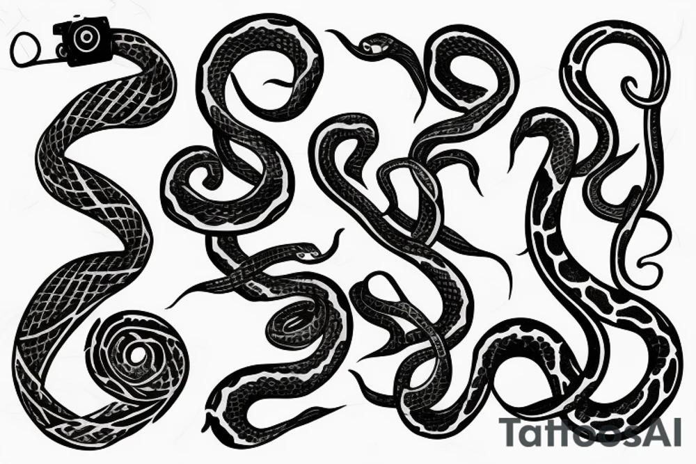 snake tattoo idea