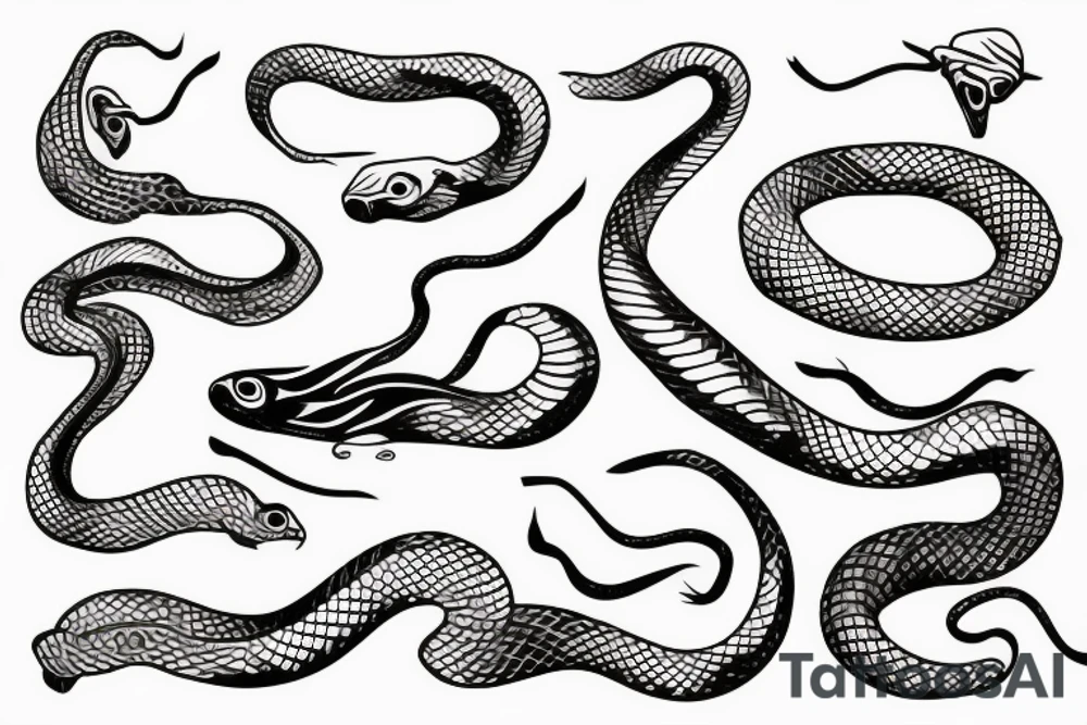 snake tattoo idea