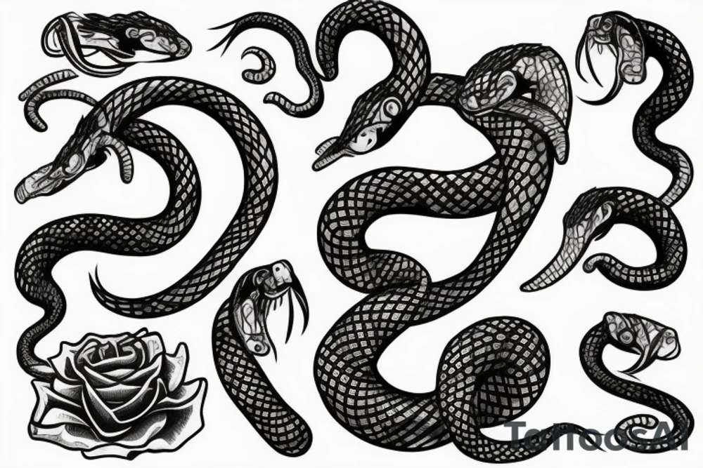 snake tattoo idea