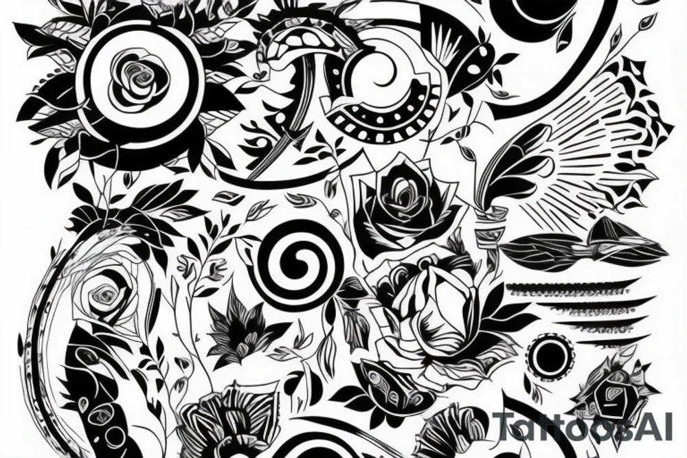 Fine Line Geometric tattoo tattoo idea