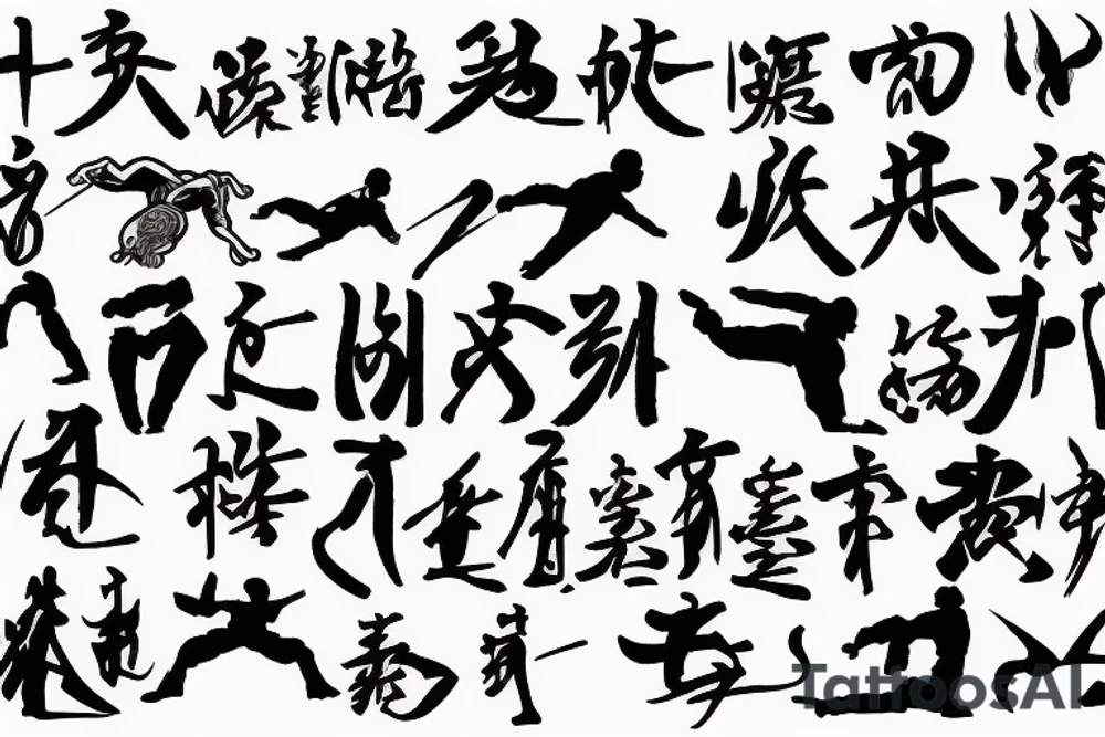 martial arts, jujitsu, samurais, love. tattoo idea