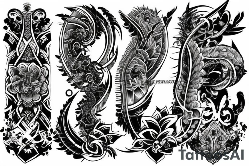 full back side tattoo tattoo idea