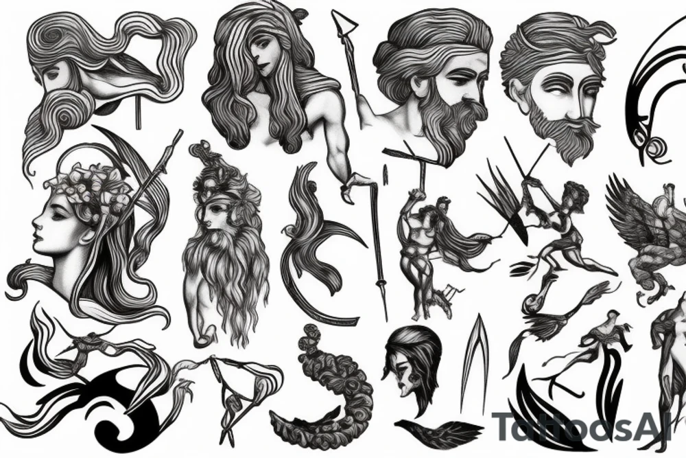 Greek mythology tattoo idea