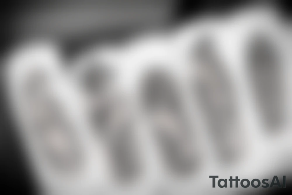 Greek mythology word tattoo idea
