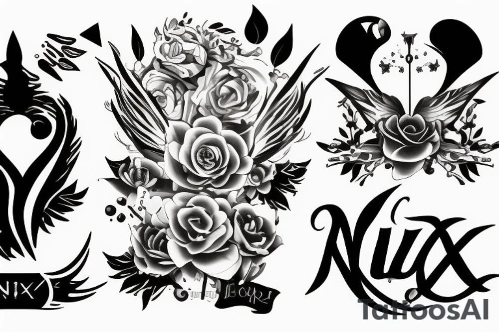 The word nyx tattoo idea