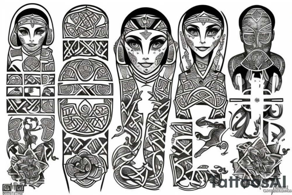 amazigh tattos tattoo idea
