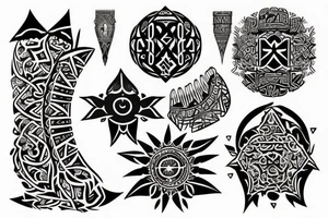 amazigh tattos tattoo idea