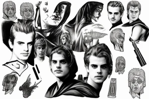 Hayden Christensen as Anakin Skywalker tattoo idea