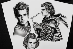 Hayden Christensen as Anakin Skywalker tattoo idea