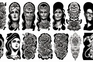 stoicism tattoo sleeve tattoo idea