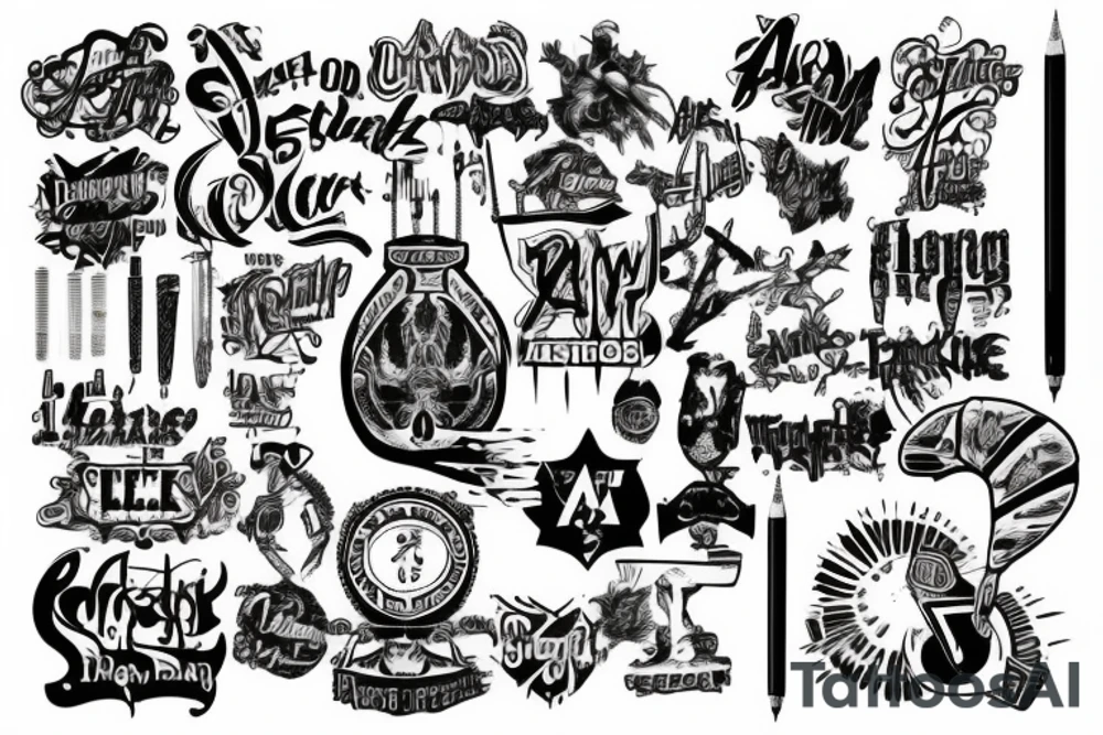 Aerials tattoo idea
