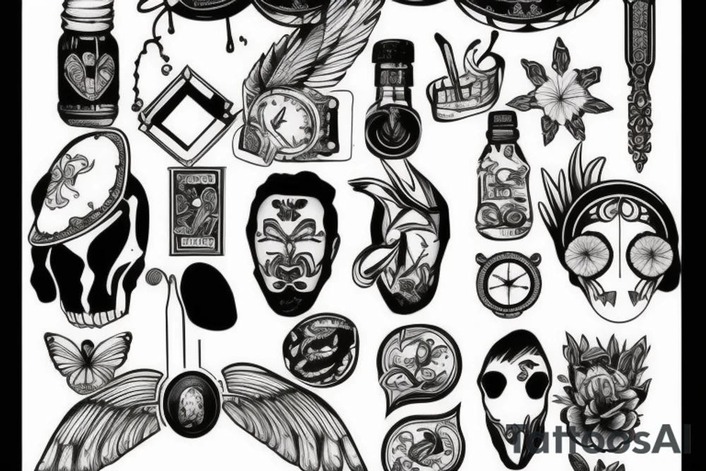 Mirror tattoo idea