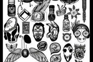 Mirror tattoo idea