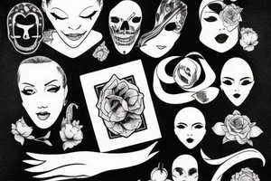Mirror tattoo idea