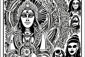Mahakal shiv tattoo idea