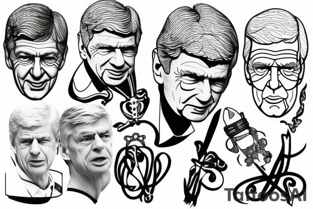 arsene wenger in the sun tattoo idea