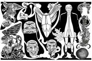 arsene wenger as god tattoo idea