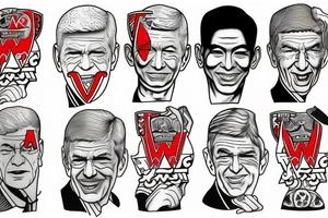 arsene wenger tattoo idea