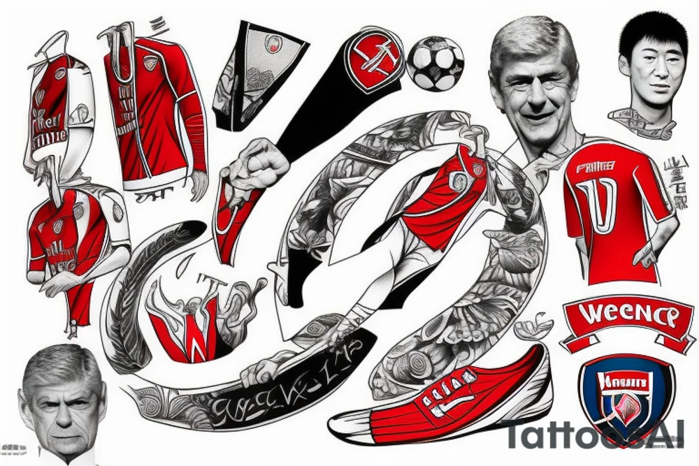 arsene wenger tattoo idea