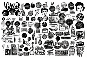 the number 196883 tattoo idea