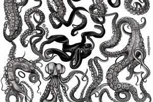 an octopus with arsene wenger tattoo idea