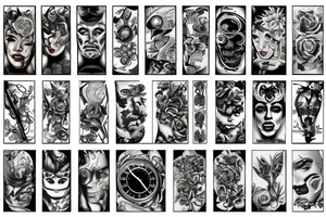 Time tattoo idea