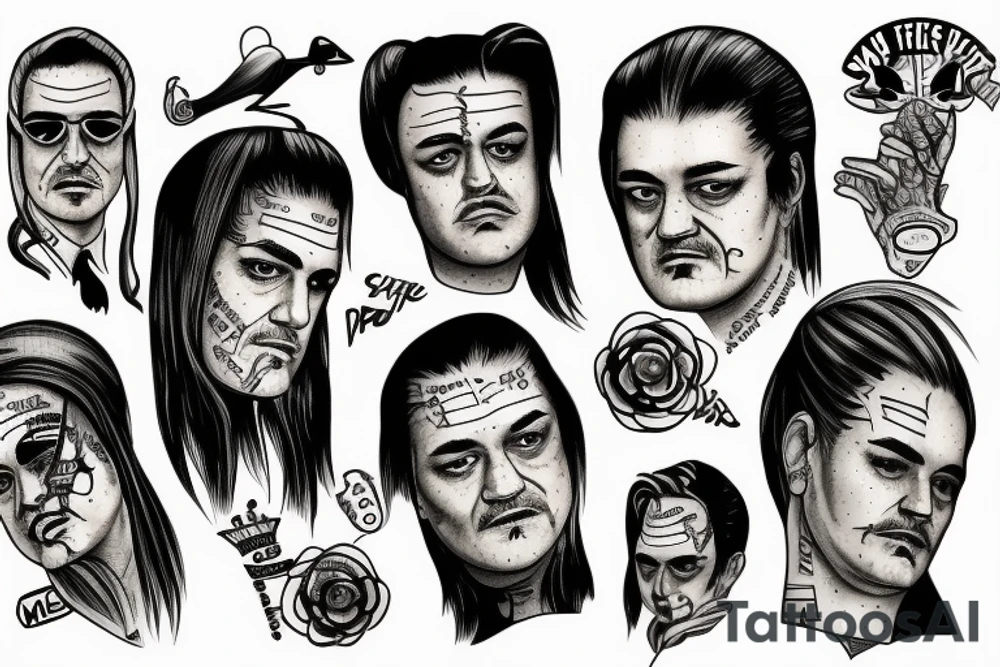 Mike Patton tattoo idea