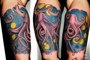 Mike Patton wearing an octopus tattoo idea