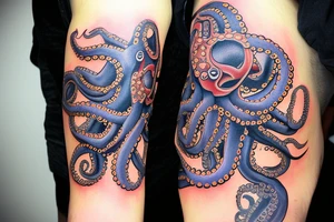 Mike Patton wearing an octopus tattoo idea